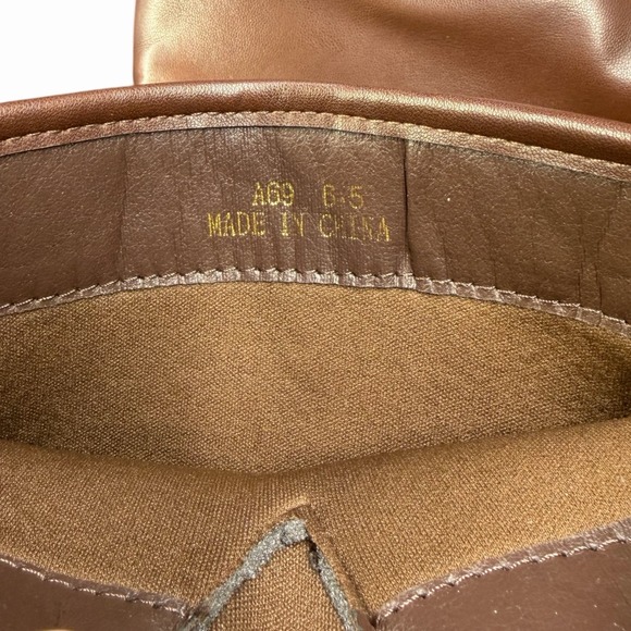 Women's Knee High Riding Biker Boots Buckle Square Toe Chunky Heel Wide Calf - Picture 9 of 9